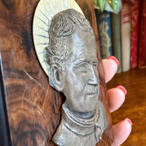 Vintage Saint John Bosco De'pose' Plaque from Italy - Picture 6 of 9